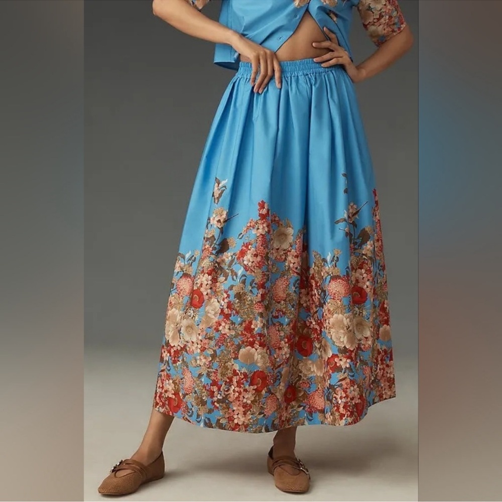 NWOT Maeve Circle Skirt